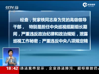 四川原省长魏宏连降四级 通报称其对党不老实