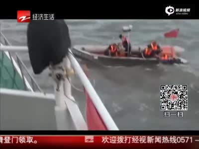 浙江渔船暴力抗法 执法者被捆绑暴打后推海里