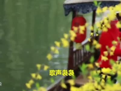 闪电新闻美女记者在台儿庄古城的旅行vlog
