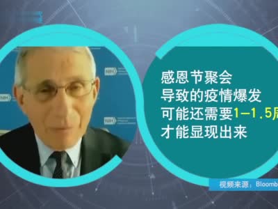 美国专家福奇警告：感恩节叠加圣诞节 1月将现至暗时刻