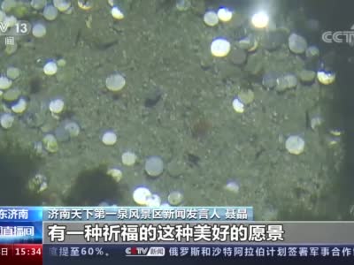 趵突泉景区近3年打捞出钱币6万余元 景区：游客把泉池当成祈福池