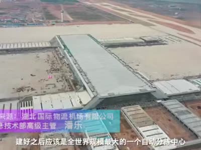 新华全媒+丨我国首个专业货运机场在湖北建成投运