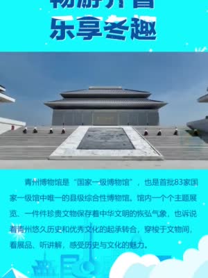 好客山东 好品山东丨打卡青州博物馆 穿越时空一日游“千年”